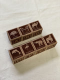 Animal Collection - French - Set of 7 Blocks (Discounted) 0103